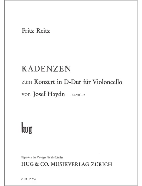 Kadenzen zum Haydn Cellokonzert